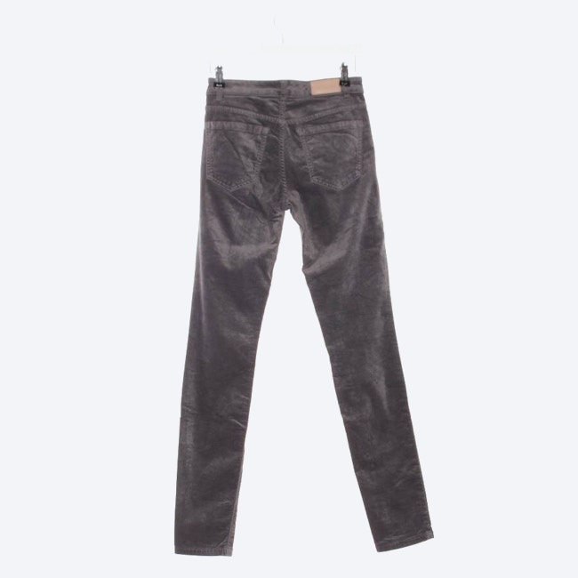 Image 2 of Velvet Pants 34 Gray in color Gray | Vite EnVogue