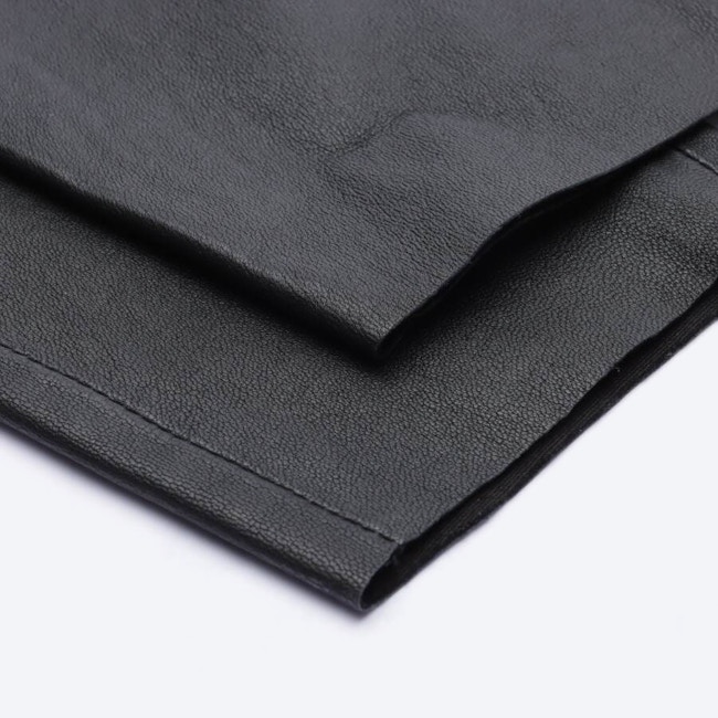 Image 3 of Leather Pants 36 Black in color Black | Vite EnVogue