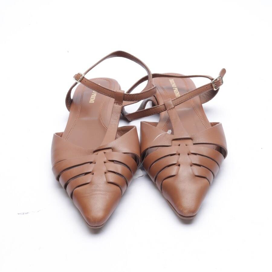 Image 2 of Heeled Sandals EUR 39 Light Brown in color Brown | Vite EnVogue