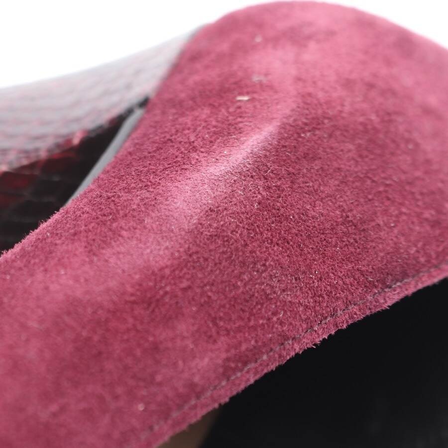 Image 6 of High Heels EUR 39 Bordeaux in color Red | Vite EnVogue