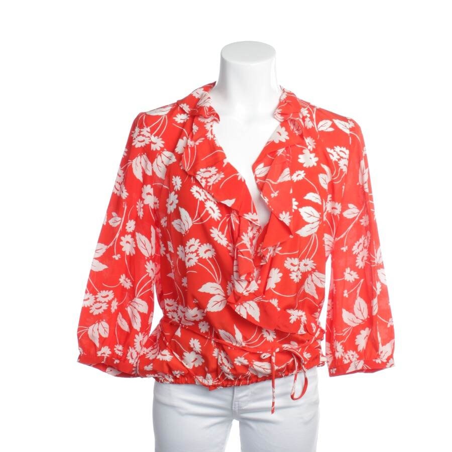 Image 1 of Silk Blouse L Red in color Red | Vite EnVogue