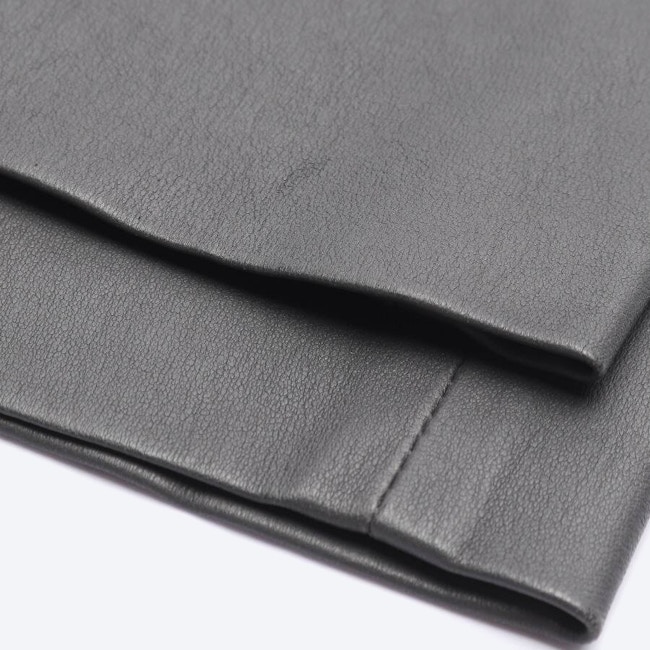 Image 3 of Leather Pants 36 Gray in color Gray | Vite EnVogue