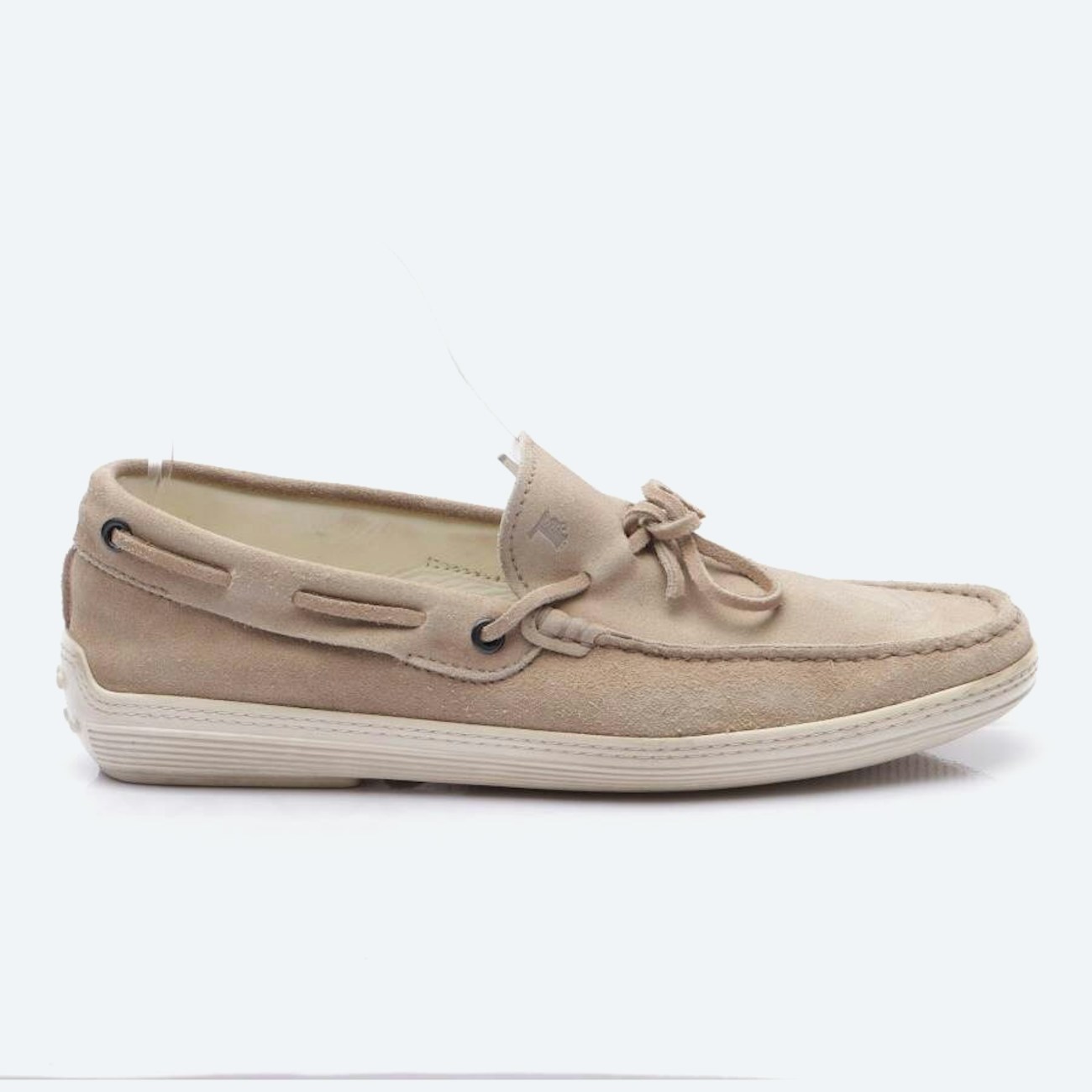 Image 1 of Gommino Loafers EUR 40 Beige in color White | Vite EnVogue