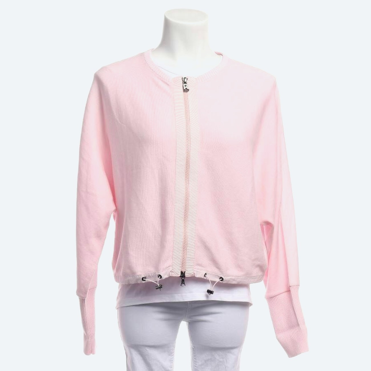 Image 1 of Sweat Jacket 38 Light Pink in color Pink | Vite EnVogue