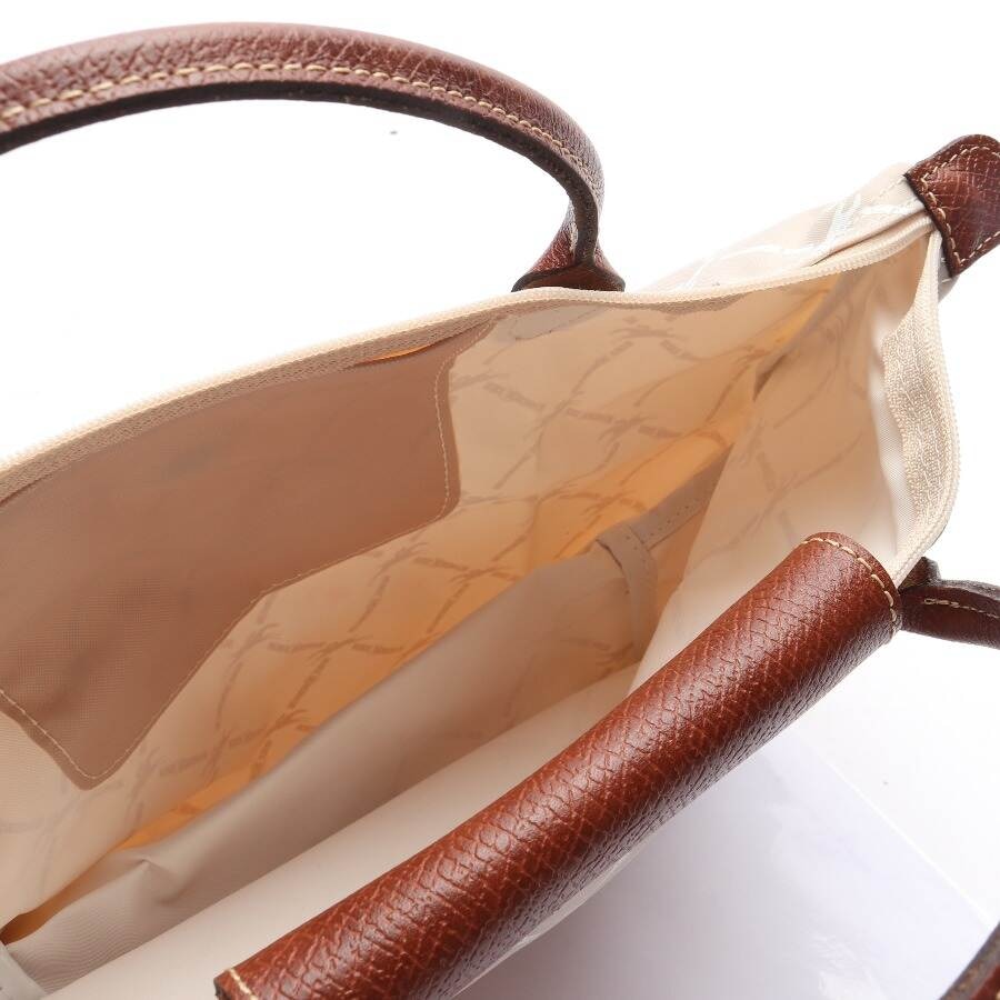 Image 3 of Le Pliage S Handbag Beige in color White | Vite EnVogue