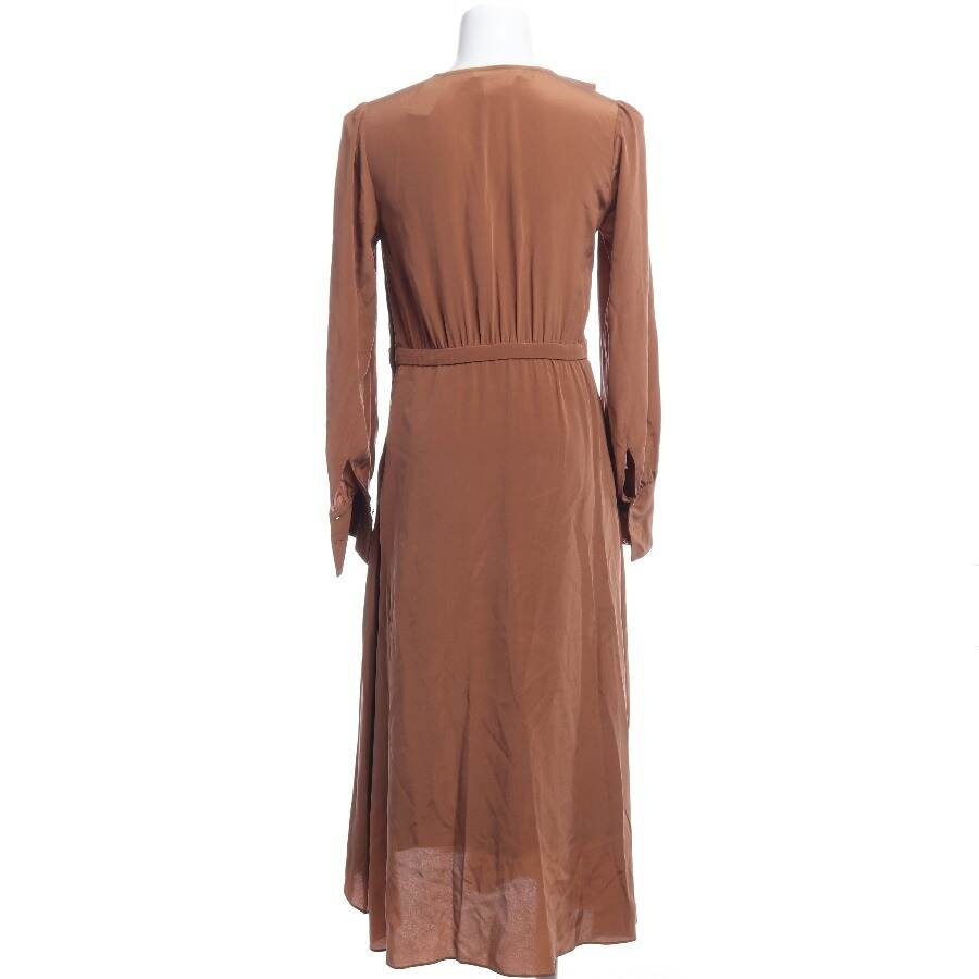 Image 2 of Silk Dress 36 Brown in color Brown | Vite EnVogue