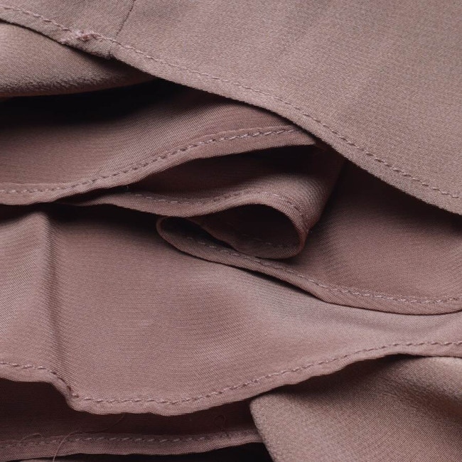 Image 4 of Silk Dress 36 Brown in color Brown | Vite EnVogue