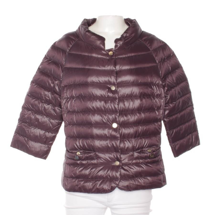 Image 1 of Quilted Jacket 42 Bordeaux in color Red | Vite EnVogue