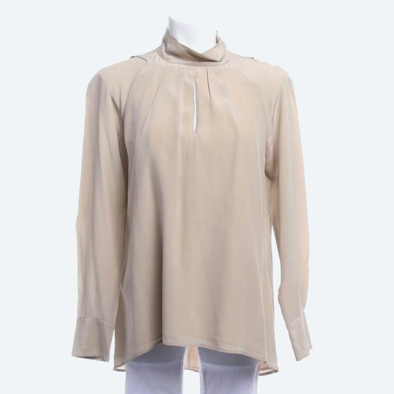 Image 1 of Silk Blouse S Nude in color Pink | Vite EnVogue