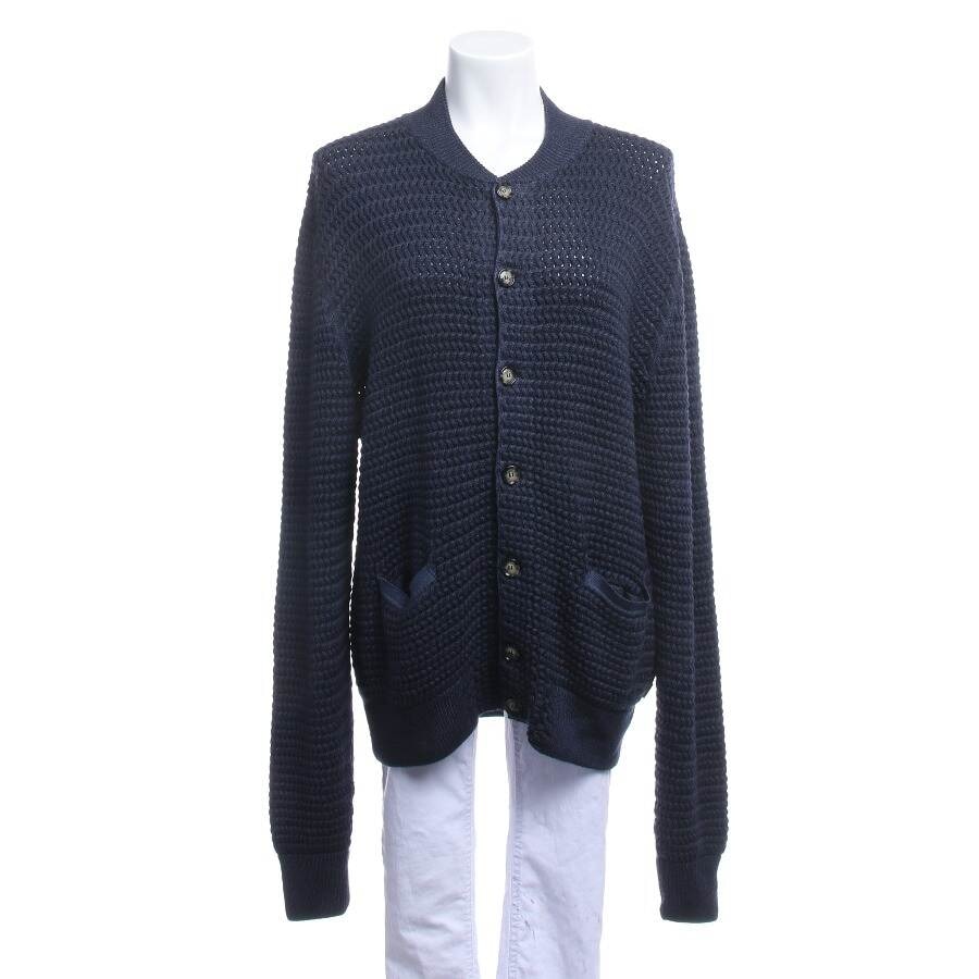 Image 1 of Wool Cardigan 54 Navy in color Blue | Vite EnVogue