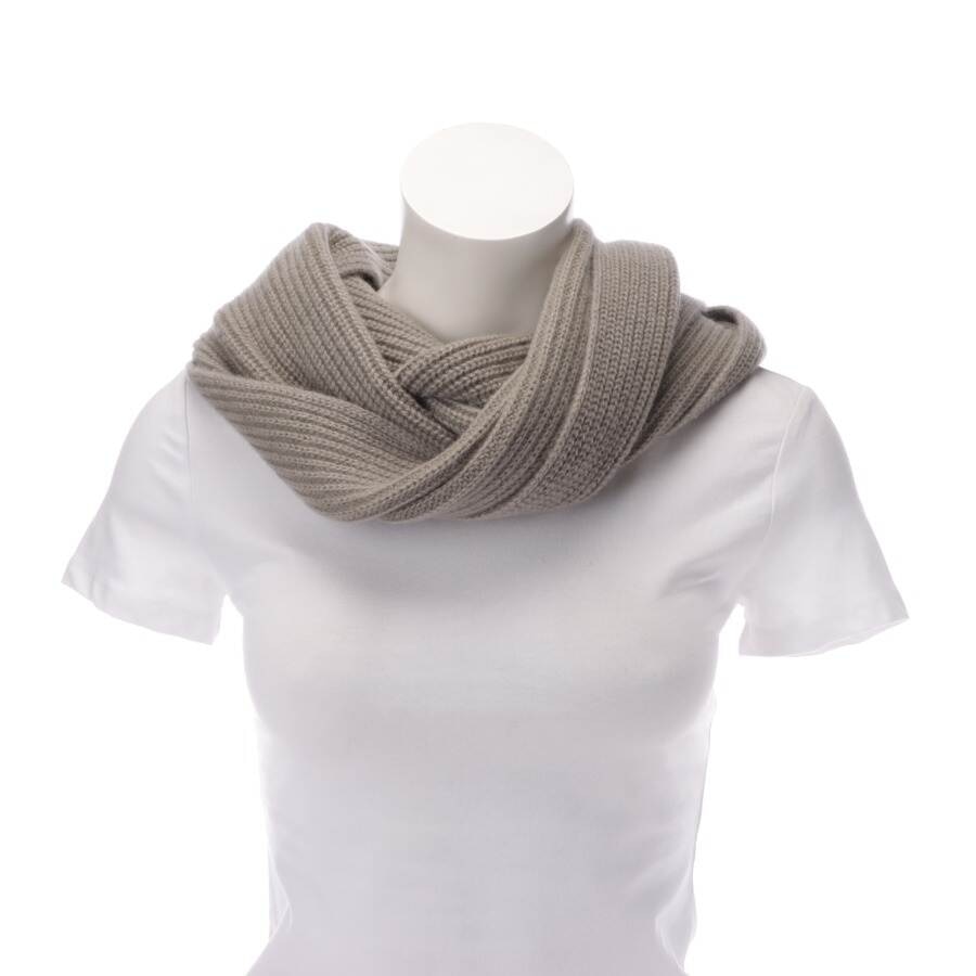 Image 1 of Cashmere Shawl Olive Green in color Green | Vite EnVogue