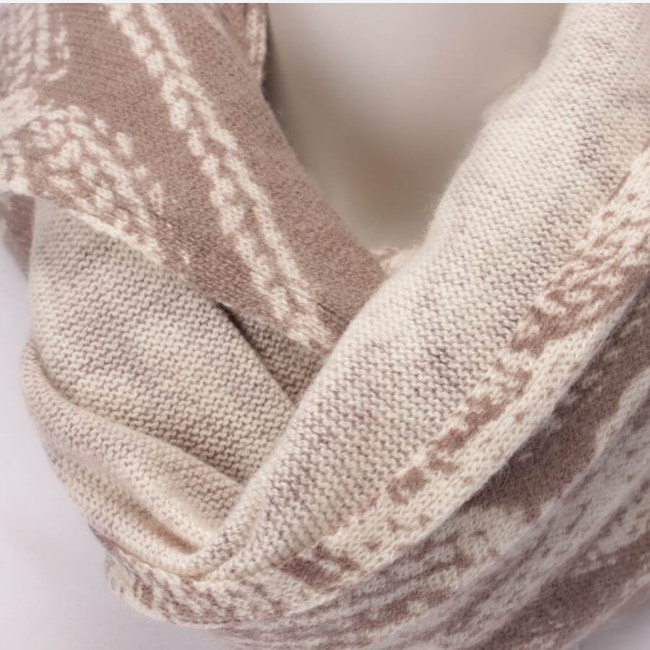 Image 2 of Cashmere Shawl Beige in color White | Vite EnVogue