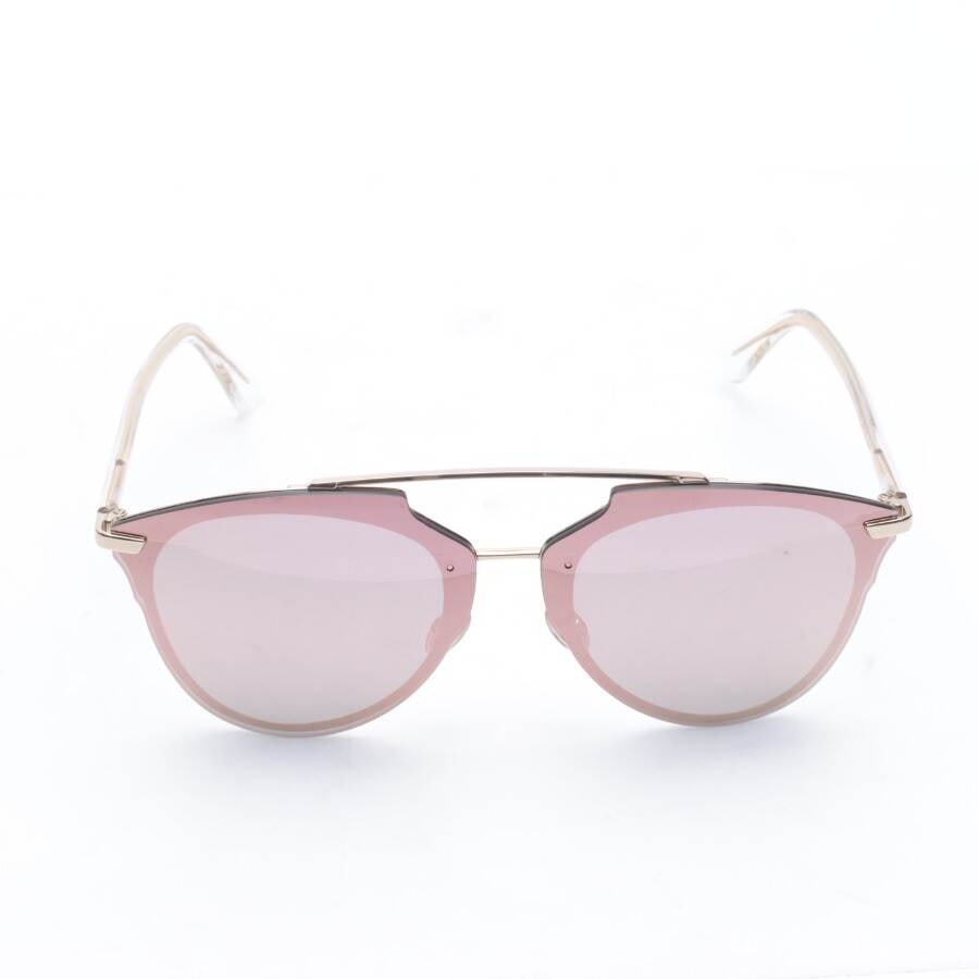 Image 1 of So Real Sunglasses Gold in color Metallic | Vite EnVogue