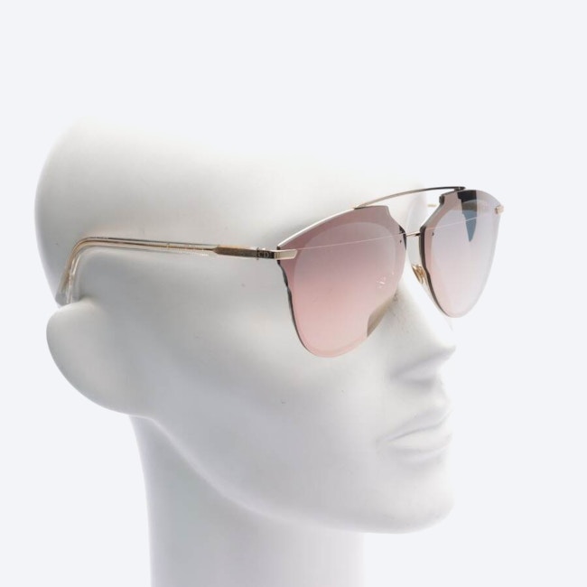 Image 2 of So Real Sunglasses Gold in color Metallic | Vite EnVogue