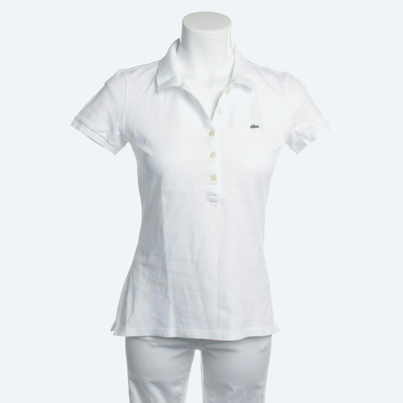 Bild 1 von Poloshirt 40 Weiß in Farbe Weiß | Vite EnVogue