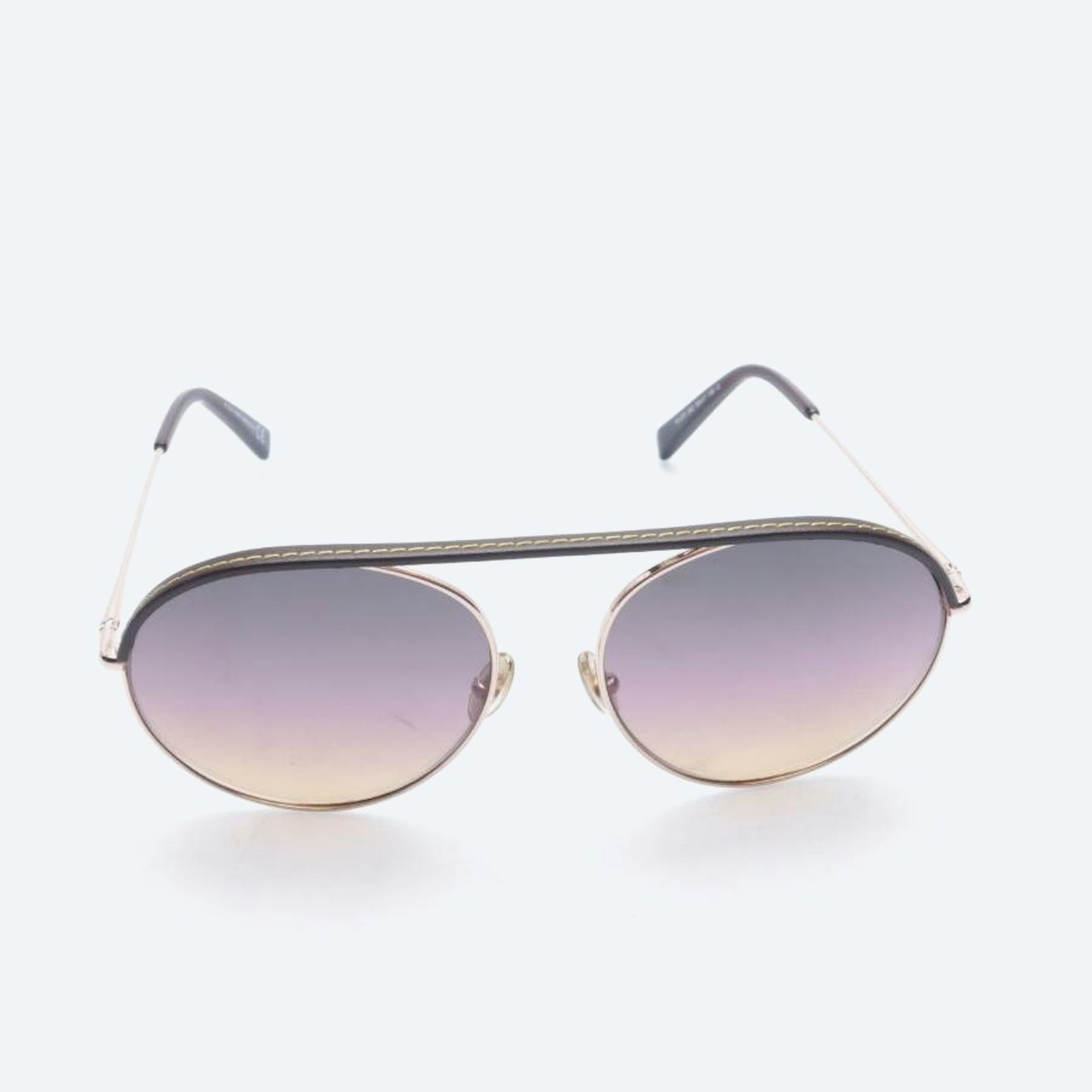 Image 1 of TO273 Sunglasses Gold in color Metallic | Vite EnVogue