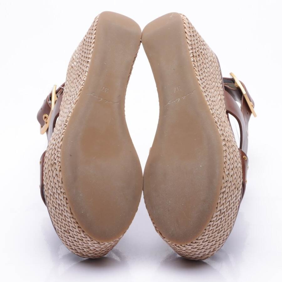 Image 4 of Wedges EUR 37 Brown in color Brown | Vite EnVogue