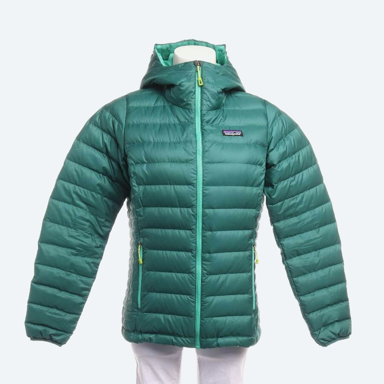 Image 1 of Quilted Jacket S Green in color Green | Vite EnVogue