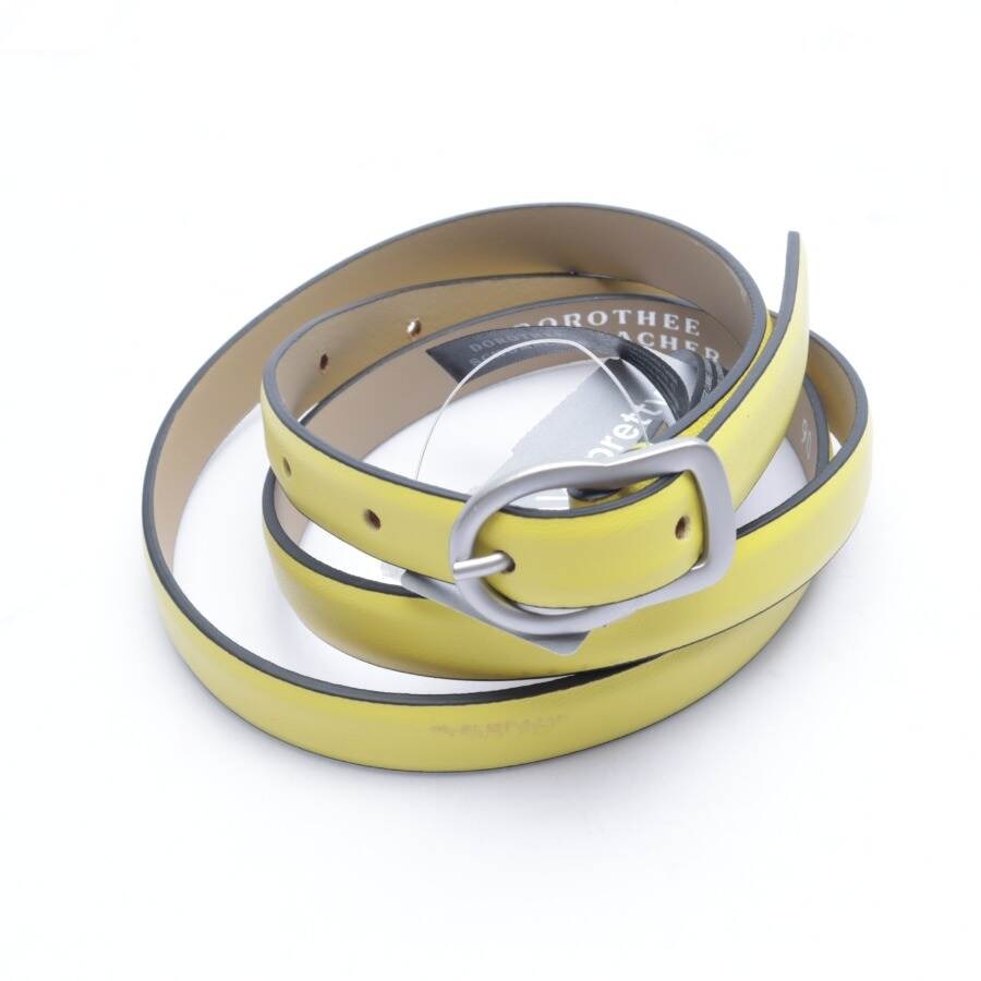 Image 1 of Waist Belt Yellow in color Yellow | Vite EnVogue