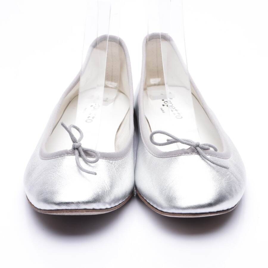 Image 2 of Ballet Flats EUR 39.5 Silver in color Metallic | Vite EnVogue