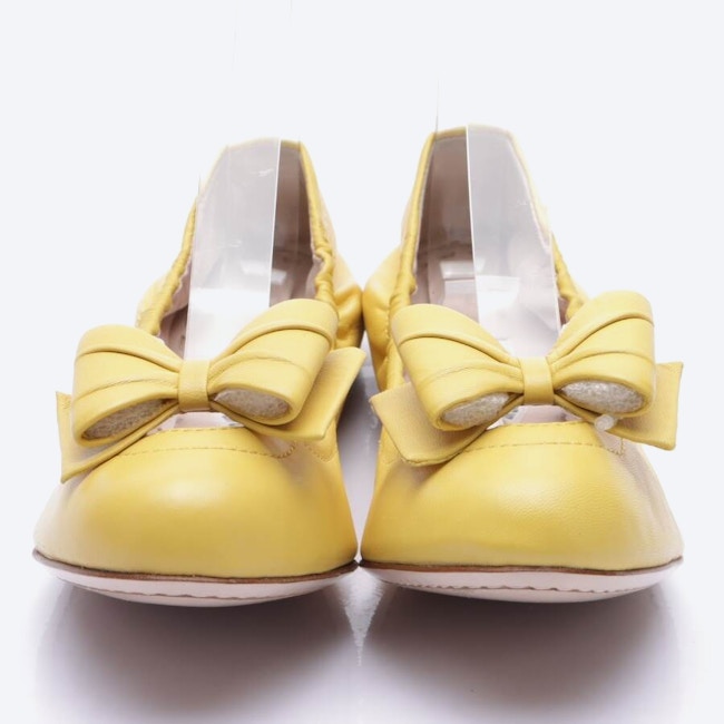 Image 2 of Ballet Flats EUR38 Yellow in color Yellow | Vite EnVogue