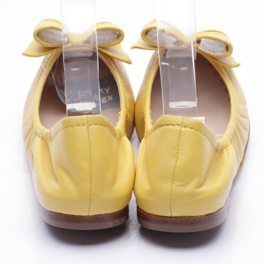 Image 3 of Ballet Flats EUR38 Yellow in color Yellow | Vite EnVogue