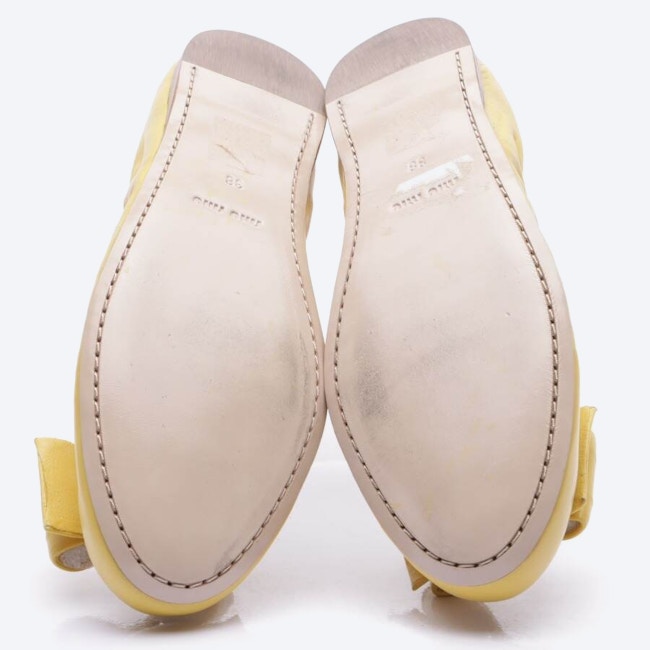 Image 4 of Ballet Flats EUR38 Yellow in color Yellow | Vite EnVogue