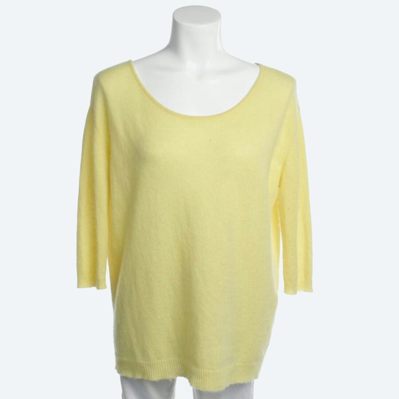 Image 1 of Cashmere Jumper S Yellow in color Yellow | Vite EnVogue