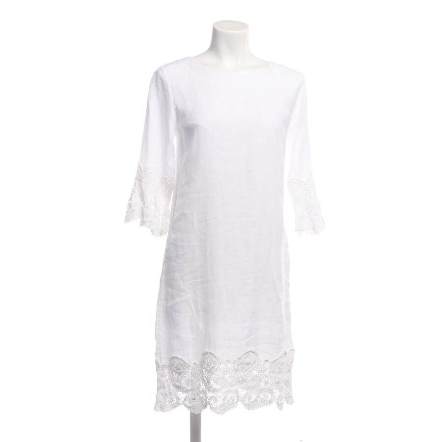 Image 1 of Linen Dress 36 White in color White | Vite EnVogue