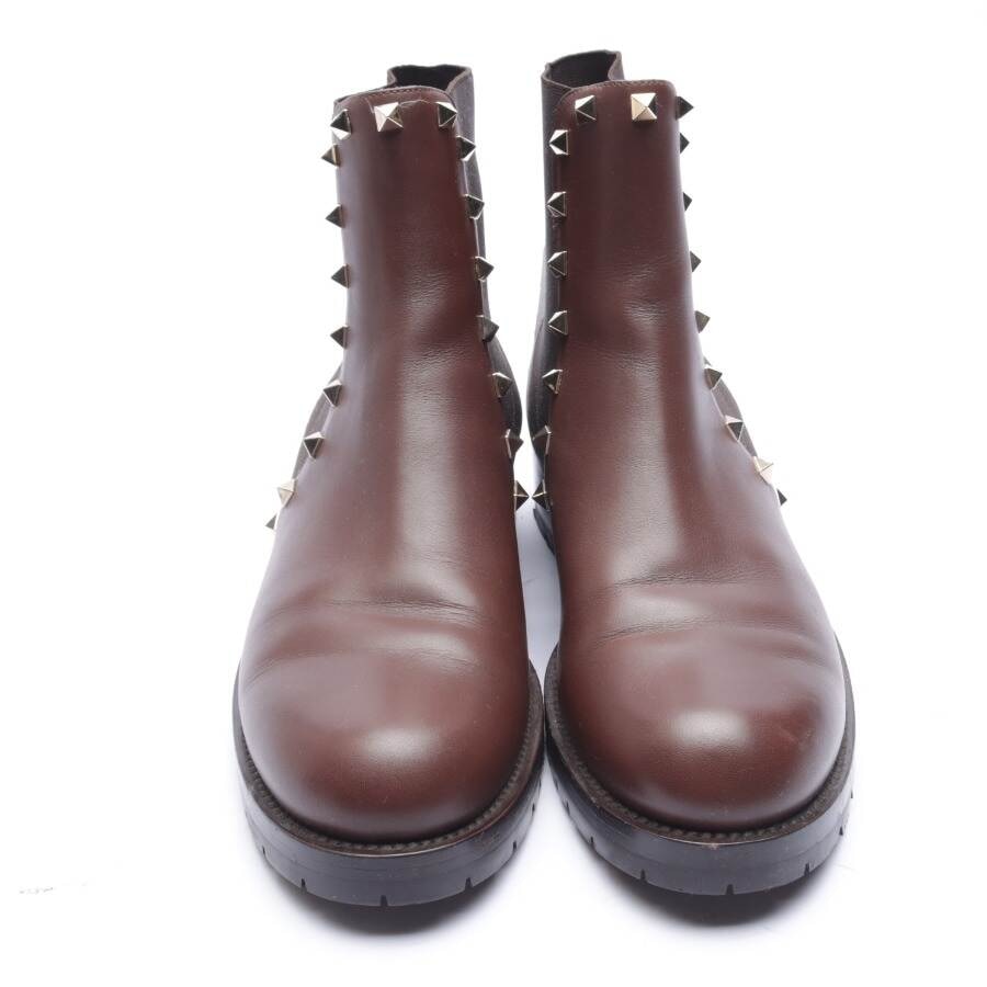 Image 2 of Rockstud Chelsea Boots EUR 39.5 Brown in color Brown | Vite EnVogue