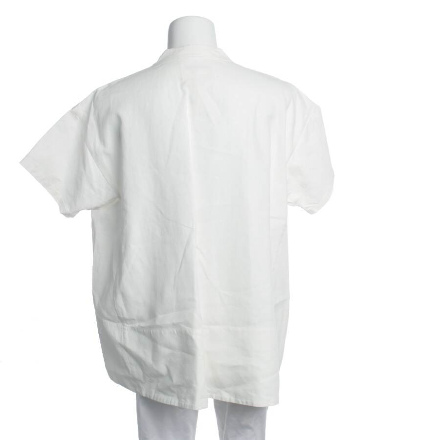Image 2 of Linen Blouse 42 White in color White | Vite EnVogue