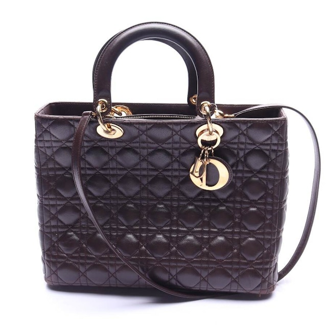 Image 1 of Lady Dior Handbag Brown | Vite EnVogue