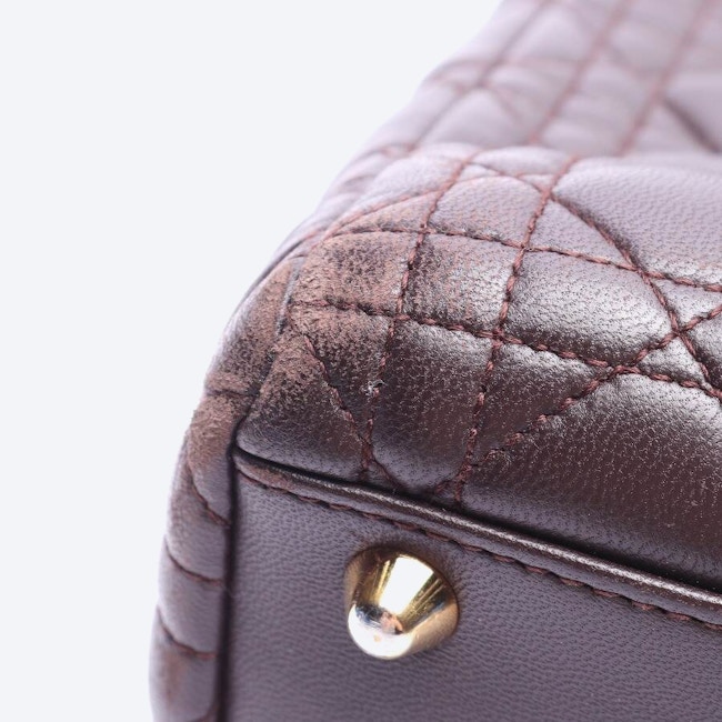 Image 6 of Lady Dior Handbag Brown in color Brown | Vite EnVogue