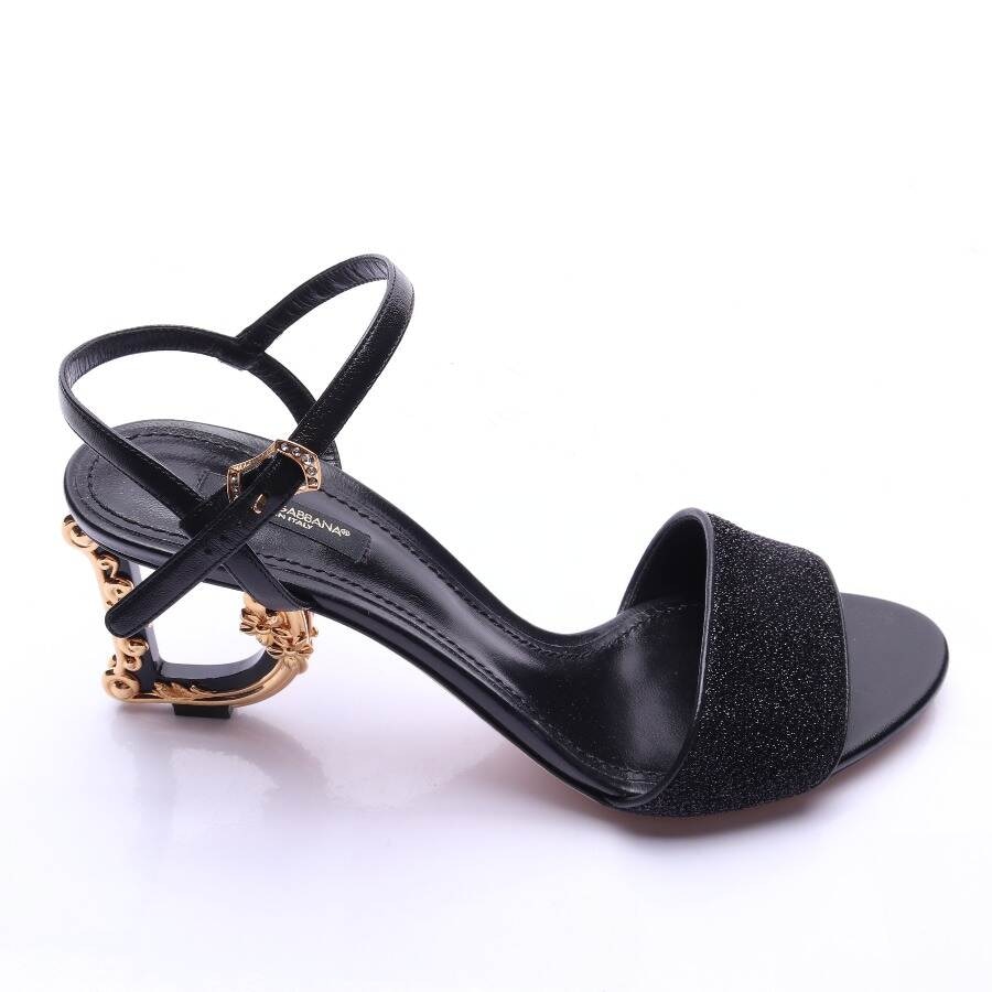 Image 1 of Heeled Sandals EUR 40 Black in color Black | Vite EnVogue