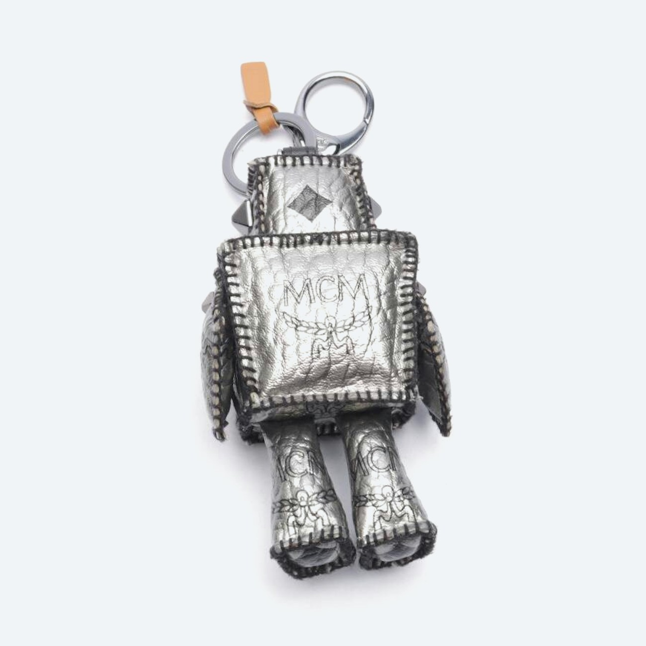 Image 1 of Key Chain Gray in color Gray | Vite EnVogue
