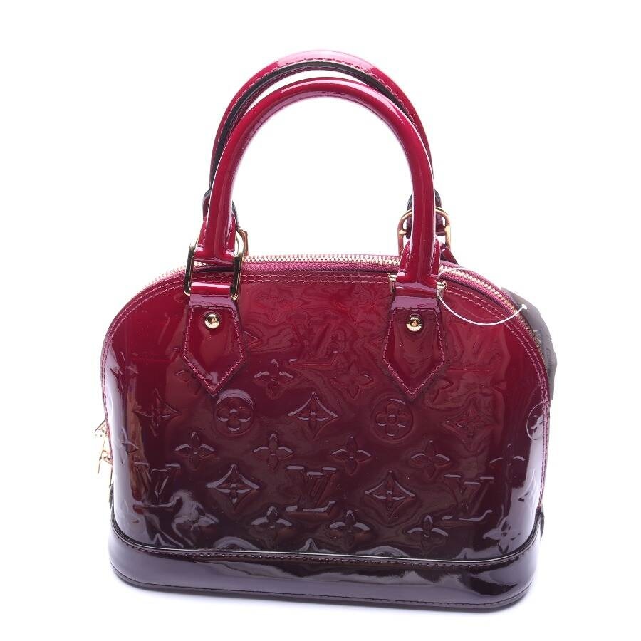 Image 2 of Alma mini Handbag Bordeaux in color Red | Vite EnVogue
