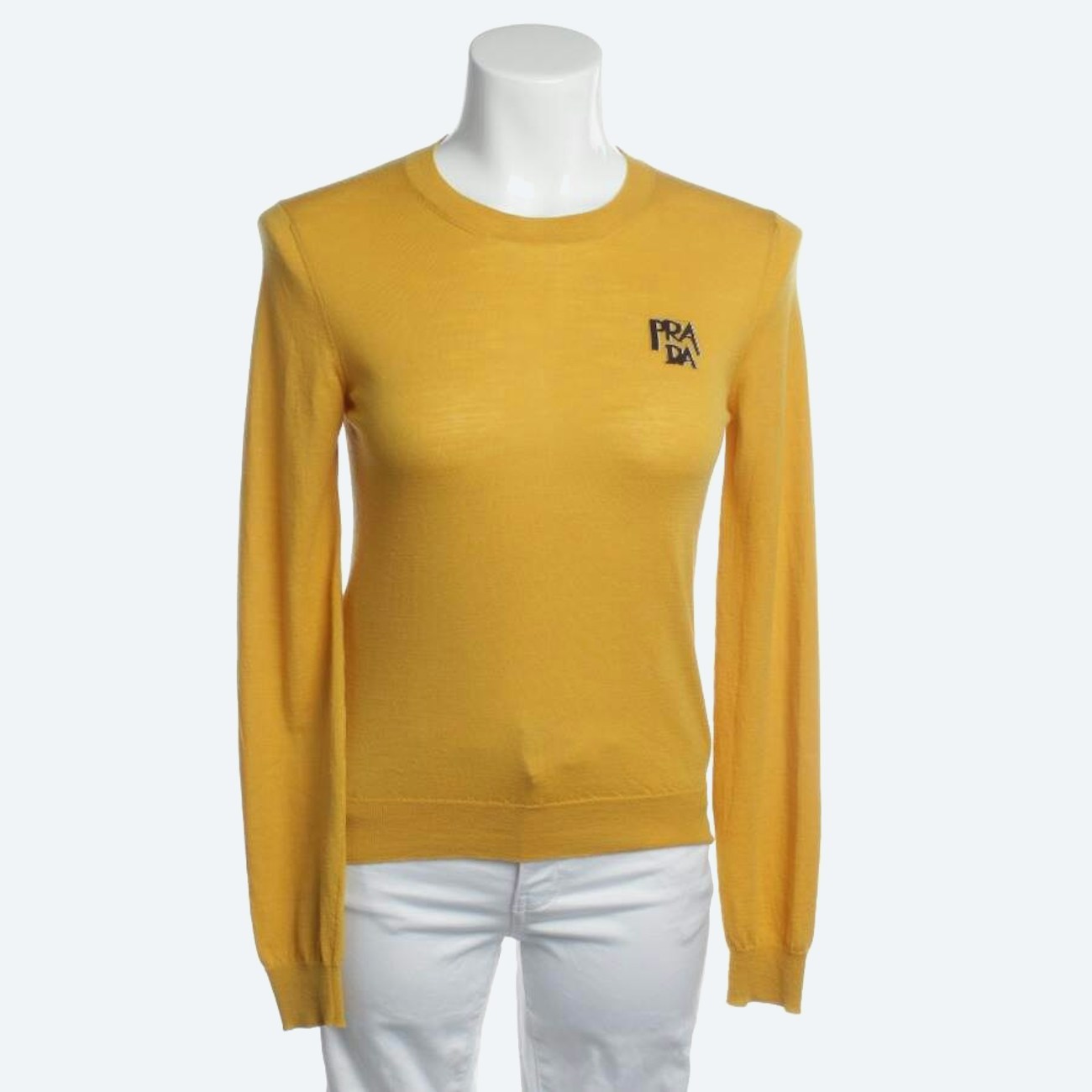 Image 1 of Wool Jumper 34 Mustard Yellow in color Yellow | Vite EnVogue