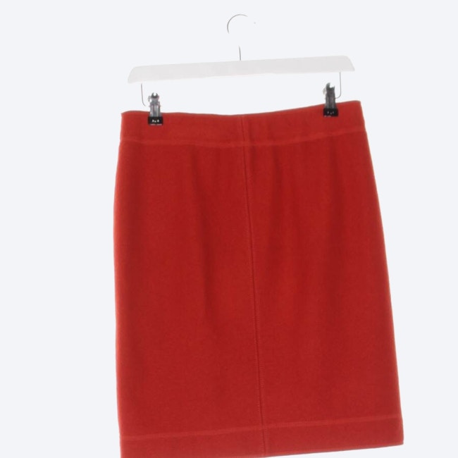 Image 2 of Wool Skirt 38 Red in color Red | Vite EnVogue