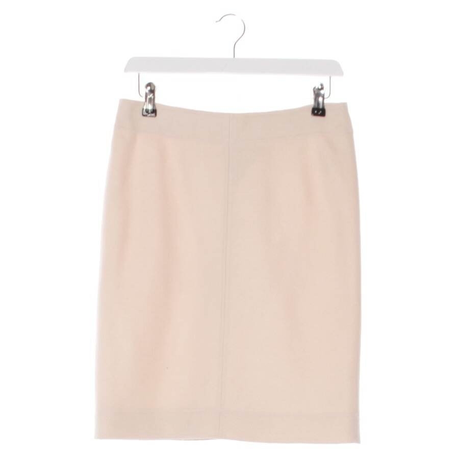 Image 1 of Wool Skirt 38 Cream in color White | Vite EnVogue