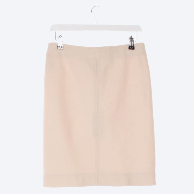 Image 2 of Wool Skirt 38 Cream in color White | Vite EnVogue