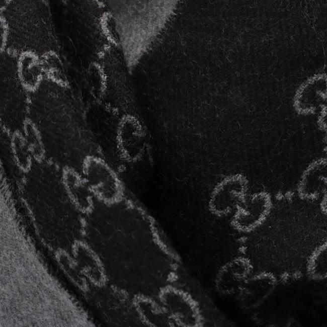 Image 2 of Wool Shawl Black in color Black | Vite EnVogue