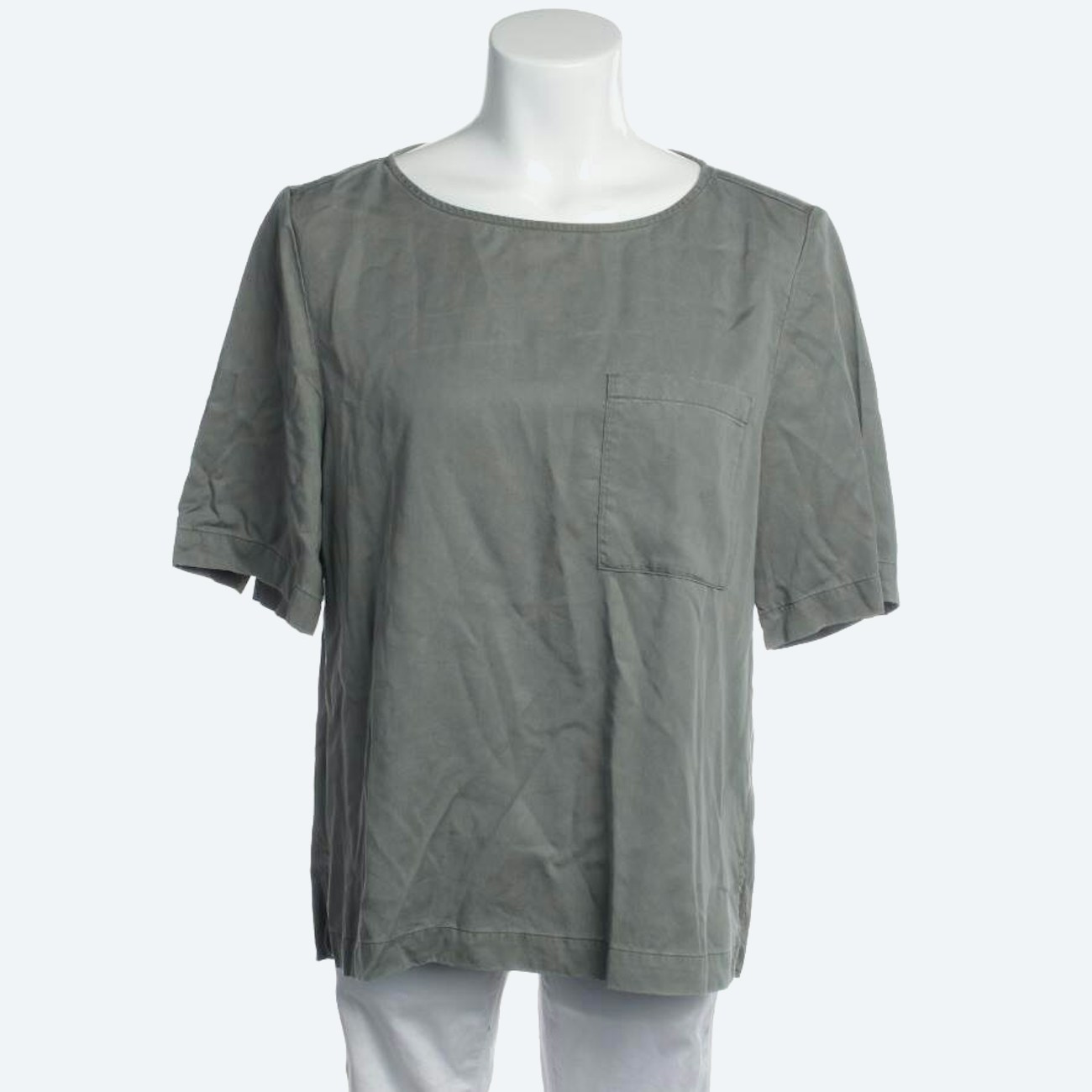 Image 1 of Shirt 38 Dark Green in color Green | Vite EnVogue