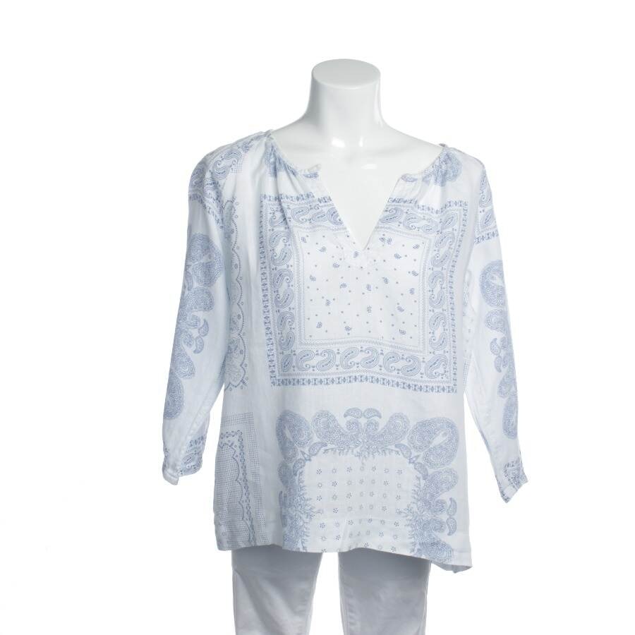 Image 1 of Shirt Blouse 40 White in color White | Vite EnVogue
