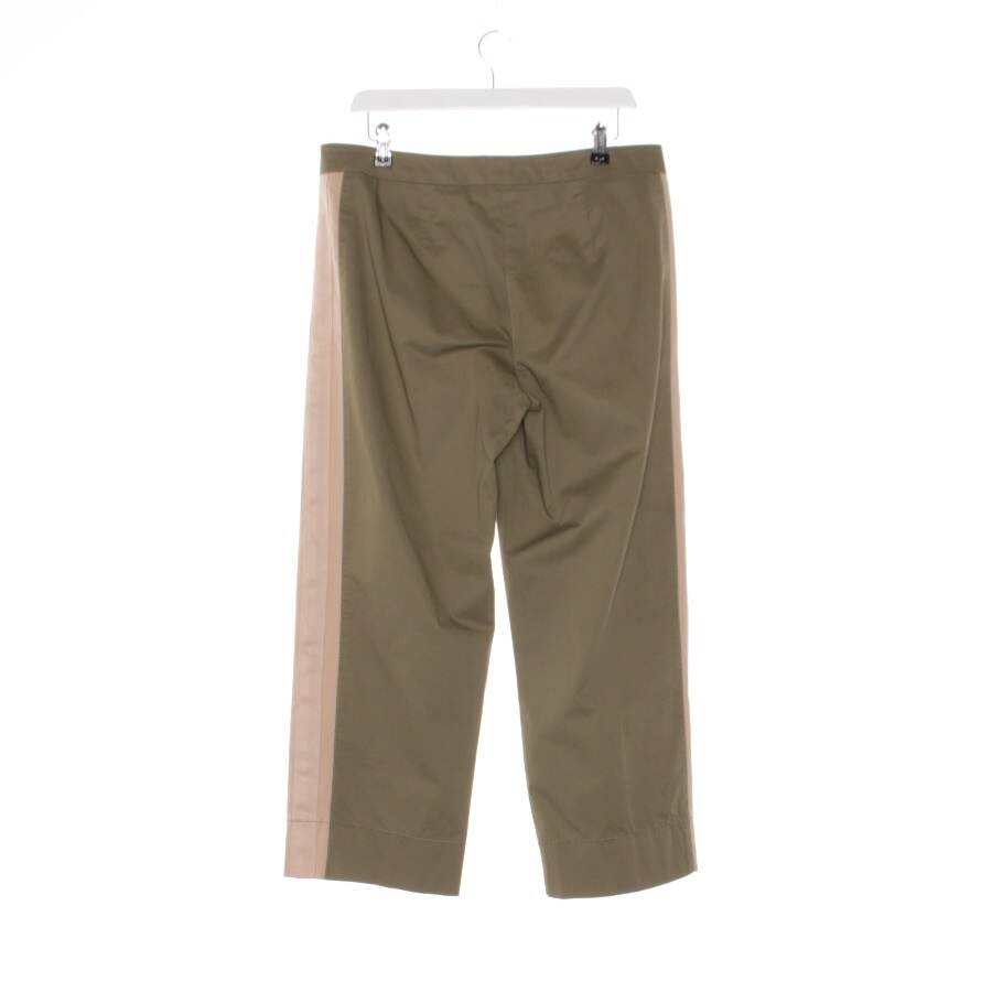 Image 2 of Trousers 40 Olive Green in color Green | Vite EnVogue