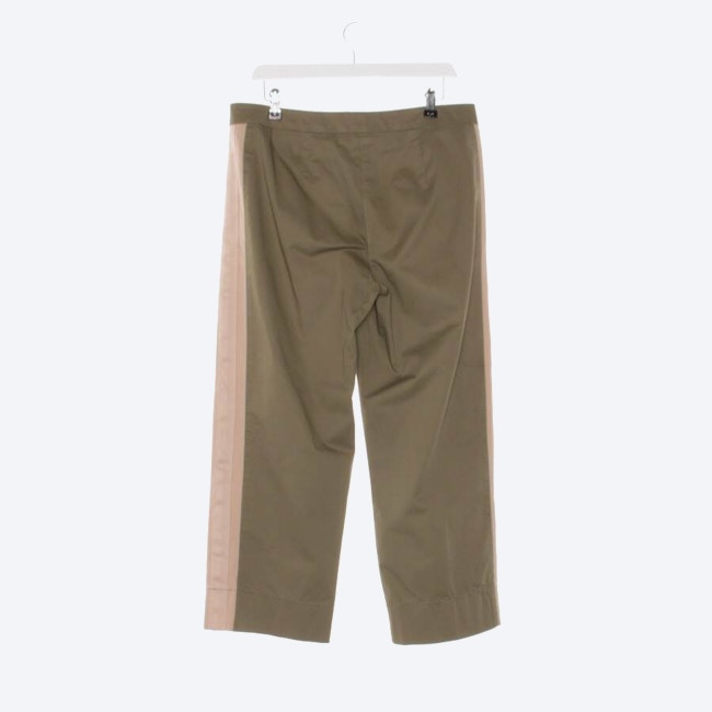 Image 2 of Trousers 40 Olive Green in color Green | Vite EnVogue