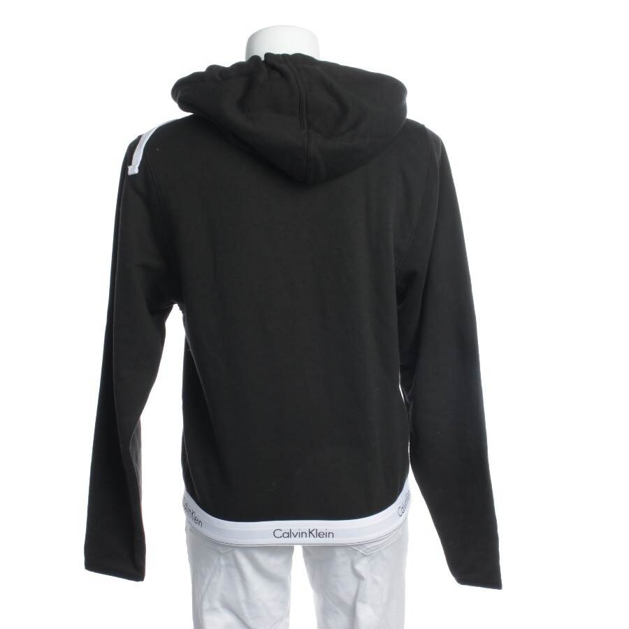 Image 2 of Hooded Sweatshirt M Black in color Black | Vite EnVogue