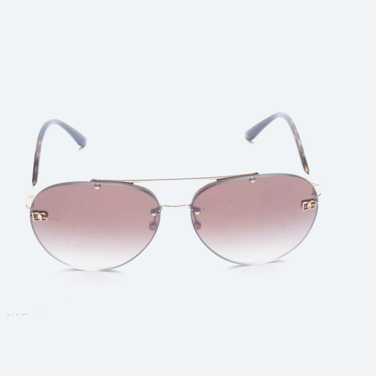 Image 1 of DG2272 Sunglasses Gold in color Metallic | Vite EnVogue