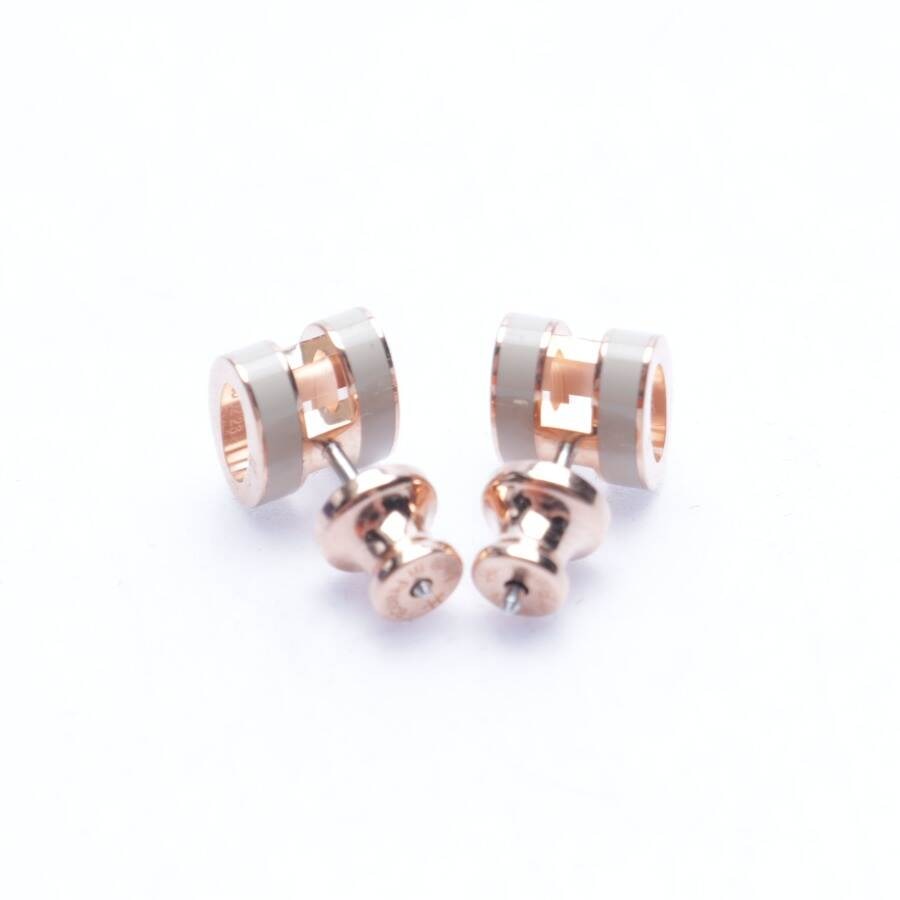 Image 2 of Mini Pop H Earrings Nude in color Pink | Vite EnVogue