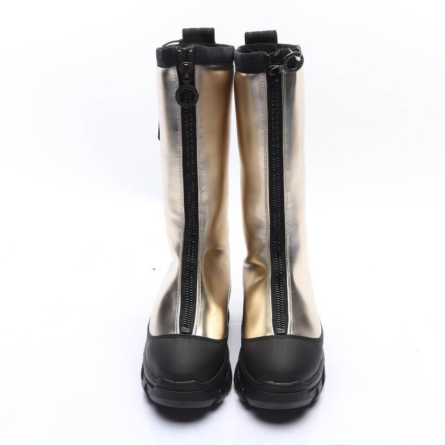 Image 2 of Boots EUR38 Gold in color Metallic | Vite EnVogue