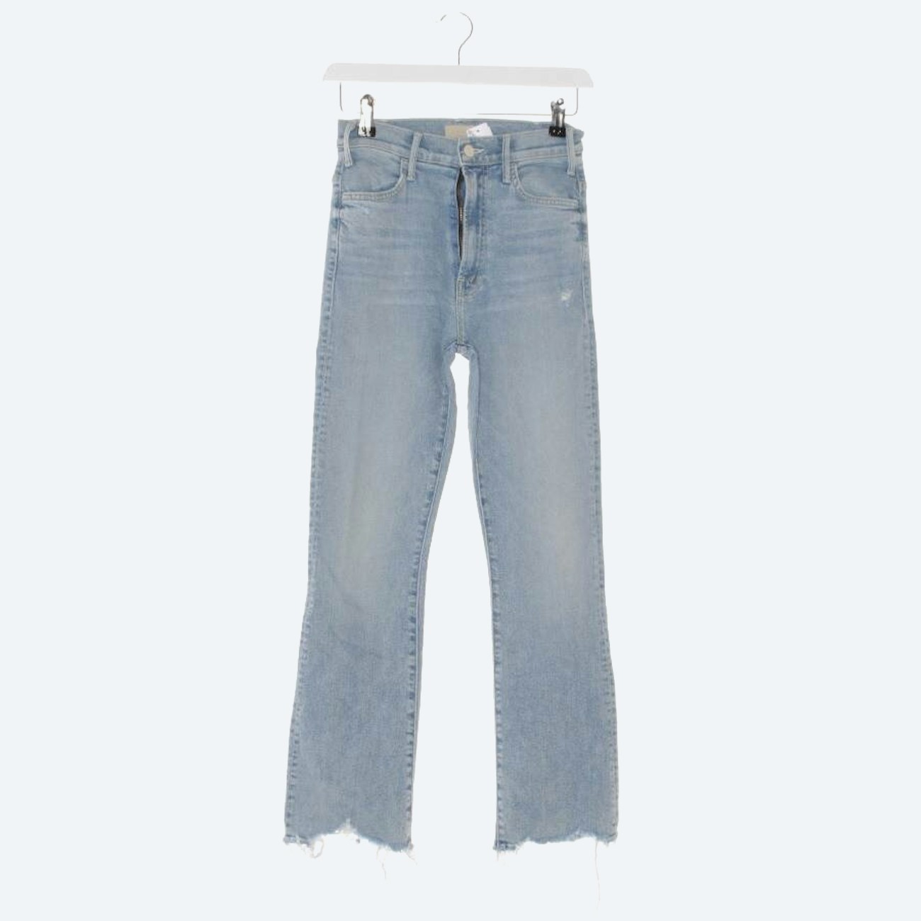 Image 1 of Jeans Flared W24 Light Blue in color Blue | Vite EnVogue